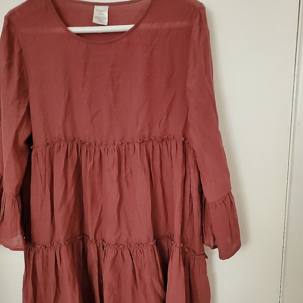 Boho tiered top